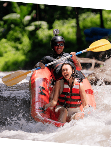Kayaking in Ubud, Bali - river adventure